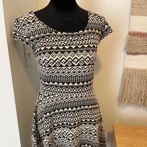 Black and White Dress
